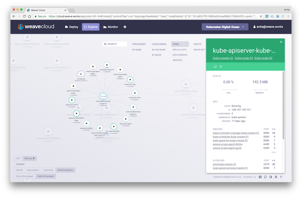 'Kubernetes Views in Scope'